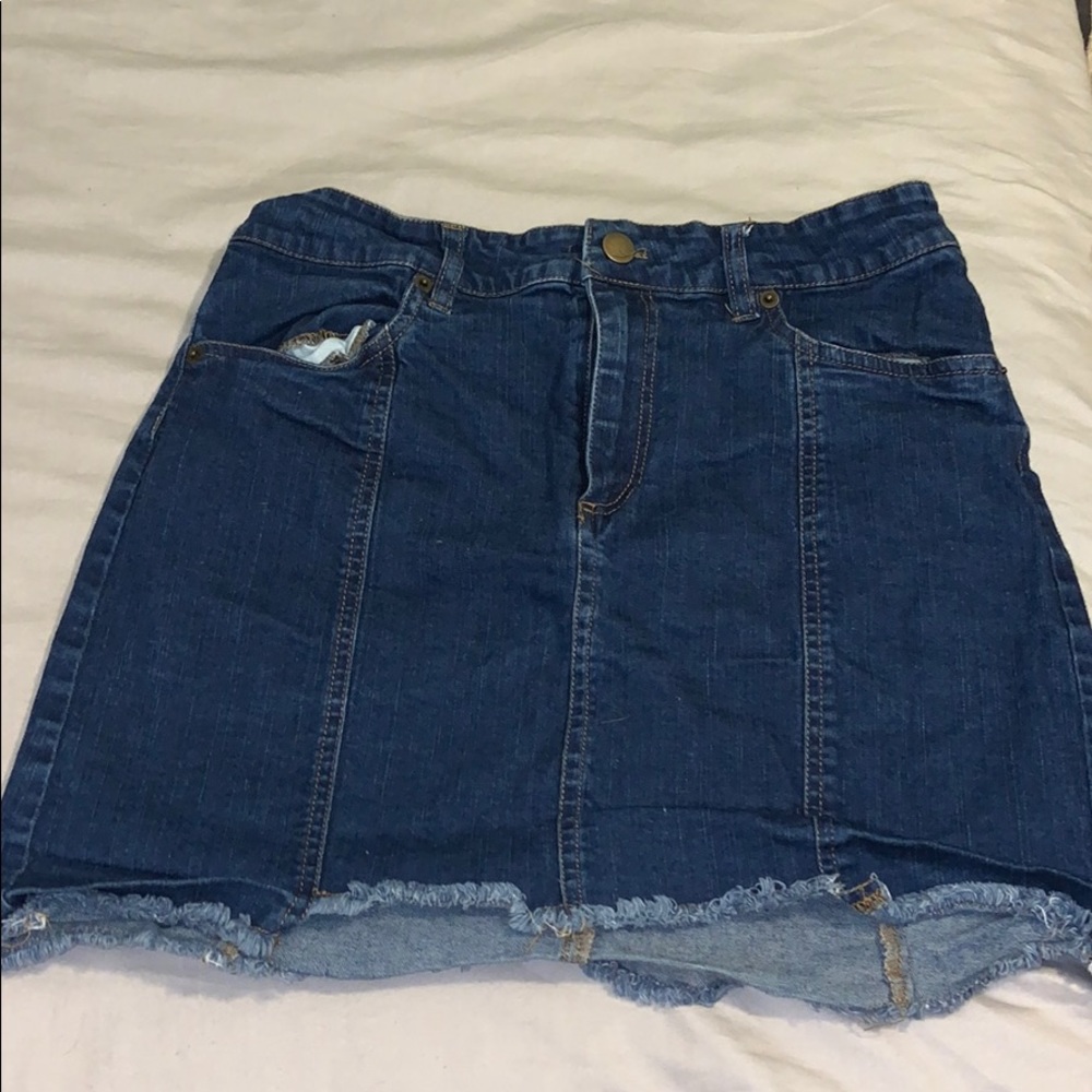 Jean skirt